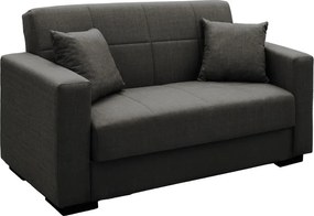 Σετ σαλονιού 2τεμ Vox pakoworld ύφασμα σε ανθρακί απόχρωση