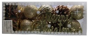 Σετ Χριστουγεννιάτικα στολίδια - 5cm - 20pcs - 231245-231245