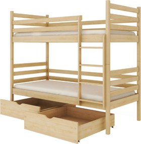 NEMO 90x190 pine bunk bed Lano Furniture