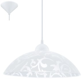 Φωτιστικό Οροφής Vetro 91237 White Eglo Plastic