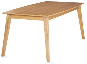 Τραπέζι Springfield A112, Δρυς, 75x90x180cm, Επιμήκυνση, Φυσικό ξύλο καπλαμά, Ινοσανίδες μέσης πυκνότητας