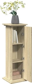 vidaXL Βάση Οθόνης με Αποθ. Sonoma Δρυς 31x30x90 εκ Επεξεργασμένο Ξύλο