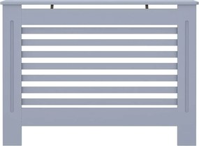 vidaXL Κάλυμμα Καλοριφέρ Ανθρακί 112 x 19 x 81,5 εκ. από MDF