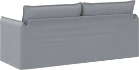 vidaXL Καναπές Ανοιχτό γκρι