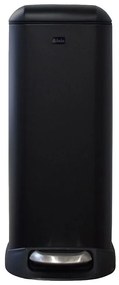 Κάδος Απορριμμάτων Slim 01-9144 20Lt Black Matte Estia Stainless Steel