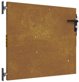 vidaXL Πόρτα Κήπου από Ατσάλι Corten 85x75 εκ.