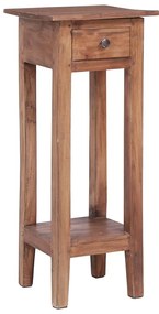 vidaXL Ανθοστήλη 30 x 30 x 75 εκ. από Μασίφ Ξύλο Μαόνι