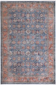 Χαλί Naf Naf Belize 55023 135 Blue-Terra Βιοκαρπέτ 160X230cm
