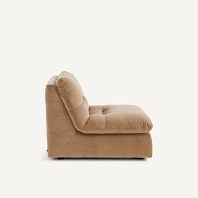 Πολυθρόνα σύνθεσης από βελούδο stonewashed, GIULIANO