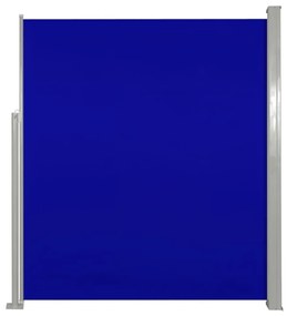 Σκίαστρο Βεράντας Πλαϊνό Συρόμενο Μπλε 160 x 300 εκ. - Μπλε