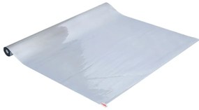 vidaXL Μεμβράνη Ηλιακή Αντιστατική Εφέ Ανάκλασης Ασημί 45x2000 εκ. PVC