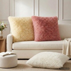 vidaXL Κάλυμμα Μαξιλαριού 2 pcs HEERLEN Λευκό 65 x 65 εκ. PV Φλίς