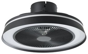 Ανεμιστήρας Eglo 35196 VALLONIA Μαύρο Ματ (Black Mat) 2700K - 6500K