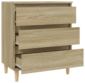 vidaXL Συρταριέρα Sonoma Δρυς 60x35x70 εκ. Επεξεργασμένο Ξύλο