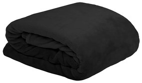 Κουβέρτα Καναπέ Fleece (130x160) S-F Doudou Noir P25792005