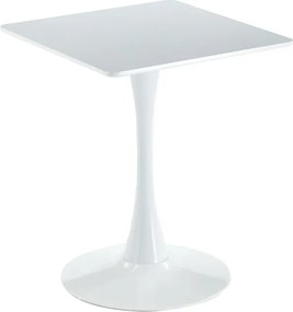 BREAK Τραπέζι MDF Άσπρο, Βάση Μέταλλο Βαφή Άσπρο   1τμχ