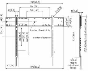 Βάση Τηλεόρασης Vogel's 7369000