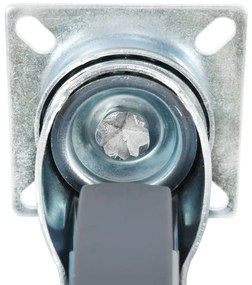 vidaXL Ρόδες Περιστρεφόμενες 24 τεμ. 75 χιλ.