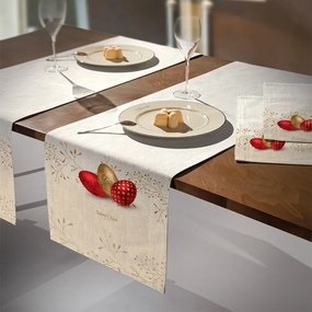 Runner Easter 13 Beige-Red Saint Clair 40x160 Πολυέστερ