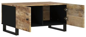 vidaXL Τραπεζάκι Σαλονιού 80x50x40 εκ. Μασίφ Ξύλο Μάνγκο &amp; Επεξ. Ξύλο
