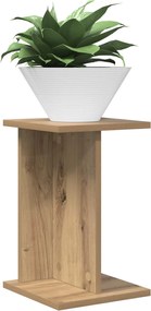 vidaXL Βάση φυτών 2 pcs Τεχνίτικη Δρυς 25 x 25,5 x 40,5 εκ.