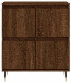 vidaXL Μπουφές Καφέ Δρυς 60x35x70 εκ. από Επεξεργασμένο Ξύλο