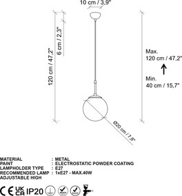 Chandelier Orbıtal - 20-14042 Gold