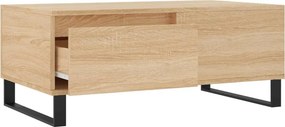vidaXL Τραπεζάκι Σαλονιού Sonoma Δρυς 90x50x36,5 εκ. Επεξεργασμ. Ξύλο