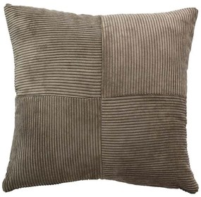 Μαξιλάρι Διακοσμητικό (Με Γέμιση) Parallel 374-225-503 Cappuccino 43X43 Ύφασμα