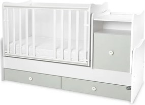 BED TREND PLUS NEW 70/160 WHITE/MILKY GREEN