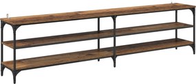 vidaXL Ντουλάπι TV Παλιό Ξύλο 200 x 30 x 50 cm