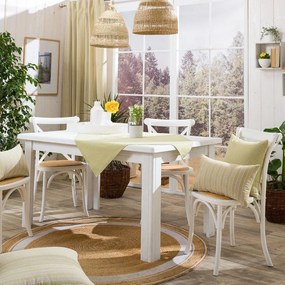 Καρέ Laredo 08 Lime Teoran 90X90cm Cotton-Polyester