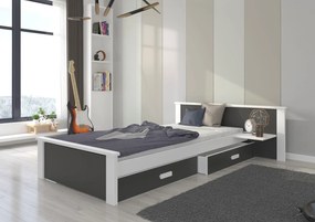 Κρεβάτι παιδικό Avanta plus-180 x 80-Leuko-Anthraki