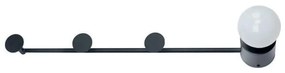 Φωτιστικό Τοίχου - Απλίκα ZM711W66BK 1ΧΕ27 66Χ7Χ8 Black Aca Decor Metal