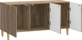 vidaXL Ντουλάπι TV 99 x 34,5 x 50 εκ. Artisan Δρυς Επεξεργασμένο Ξύλο