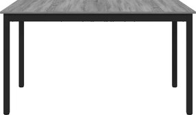 vidaXL Τραπεζαρίες 140 x 80 x 75 cm ΜΕΤΑΛΛΟ