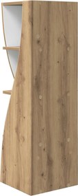 vidaXL Γωνιακό Ντουλάπι 32x32x102εκ Επεξεργασμένο Ξύλο Artisan Oak