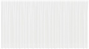 vidaXL Κουρτίνες με κουρτίνες Λευκό 750 x 245 εκ. Πολυεστέρας