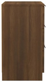 vidaXL Κομοδίνο Καφέ Δρυς 40x36x65 εκ.