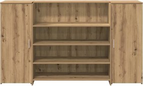 vidaXL Γραφείο υποδοχής 180x50x103,5 εκ. Επεξεργασμένο Ξύλο