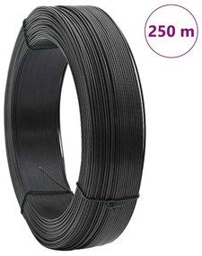 vidaXL Σύρμα Περίφραξης Ανθρακί 250 μ. / 0,9/1,4 χιλ. Ατσάλινο