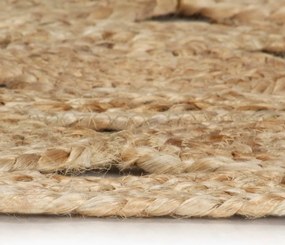 vidaXL Χαλί Χειροποίητο Πλεκτό 90 εκ. από Γιούτα
