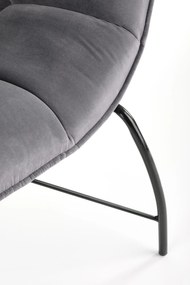 BELTON leisure chair color: grey