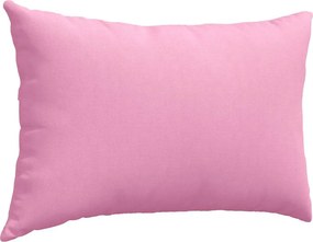 vidaXL Μαξιλάρι Καναπέ 2 pcs Ροζ 60 x 40 cm ύφασμα