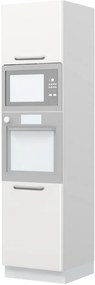 Επιδαπέδιο ντουλάπι φούρνου ψηλό Modena K23-60-RM-Δρυς - Γκρι ανοιχτό - 60.00Χ60.00Χ235.00cm