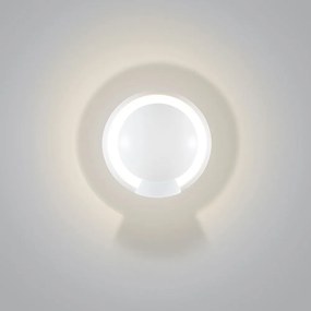 Φωτιστικό Τοίχου 01427 6W LED 3000K 540Lm 10x10cm Sand White Luma