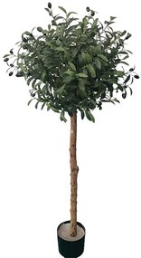 Τεχνητό Δέντρο Ελιά NP5807_150_22_UV 150cm Green NewPlan Plastic, Fabric