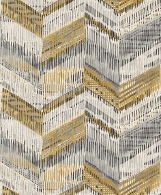 Ταπετσαρία τοίχου Journeys Chevron Weave Ochre 610801