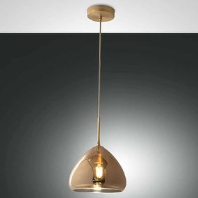 Φωτιστικό Οροφής Glow 3667-45-118 1xE27 40W Φ35cm 200cm Brass La Mia Luce