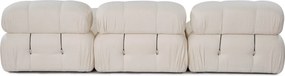 Corner Sofa Bubble Beige L1-O1-1R-PUF White